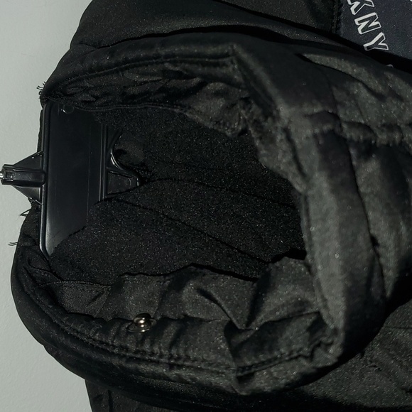 DKNY jacket boys 18T 18 months toddler black white puffer new york - Picture 10 of 15